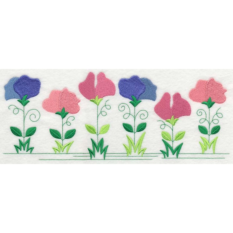 Country Charm Border – Sweet Pea