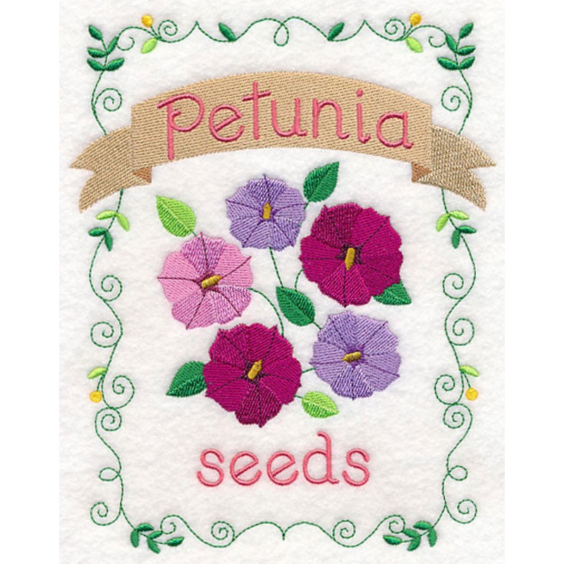 Country Charm Seed Packet – Petunia