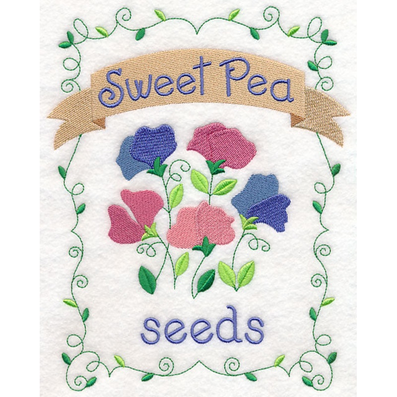 Country Charm Seed Packet – Sweet Pea
