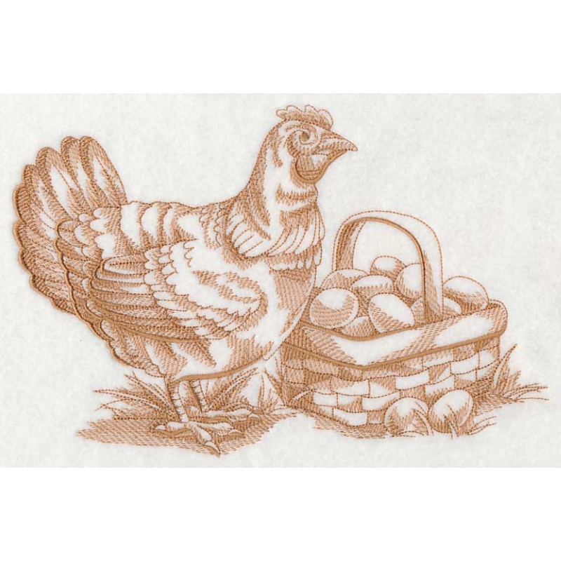 French Market Chicken (Toile)|6.89″ x 10.4″ / 174.97mm x 264.26mm|5.86″ x 8.85″ / 148.81mm x 224.73mm|5.16″ x 7.79″ / 131.02mm x 197.85mm|4.54″ x 6.86″ / 115.37mm x 174.22mm|All Sizes