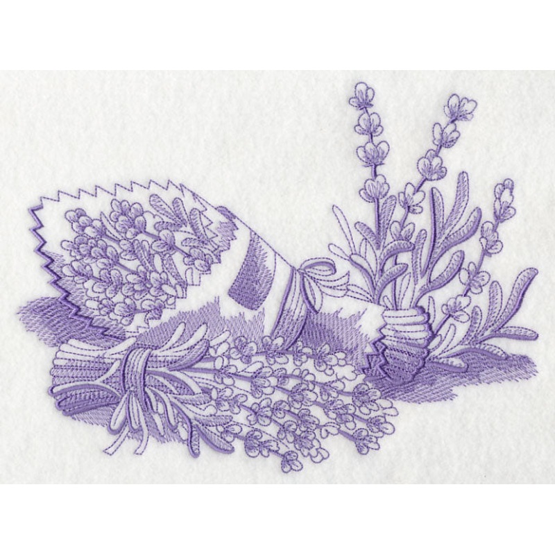 French Market Lavender (Toile)