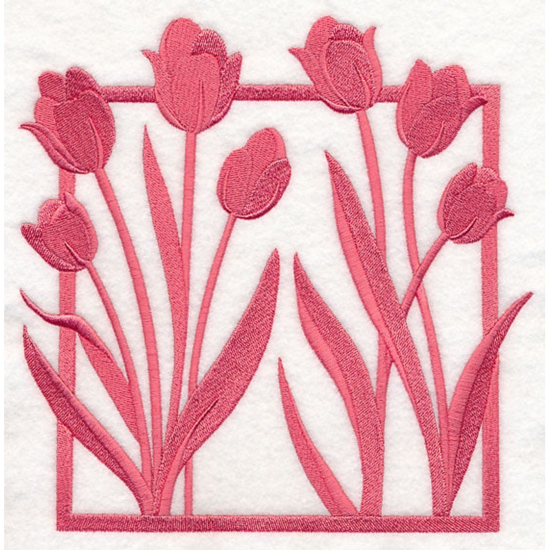 Fresh Floral Silhouettes – Tulips