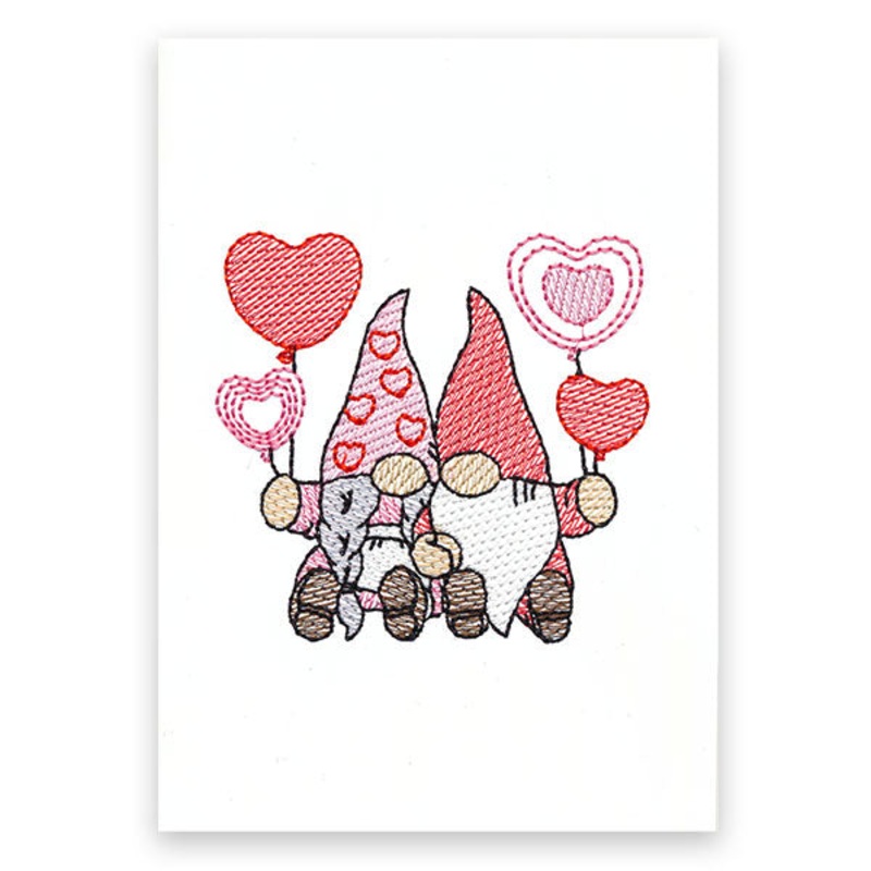 Valentine’s Day Gnomes (Cardstock)