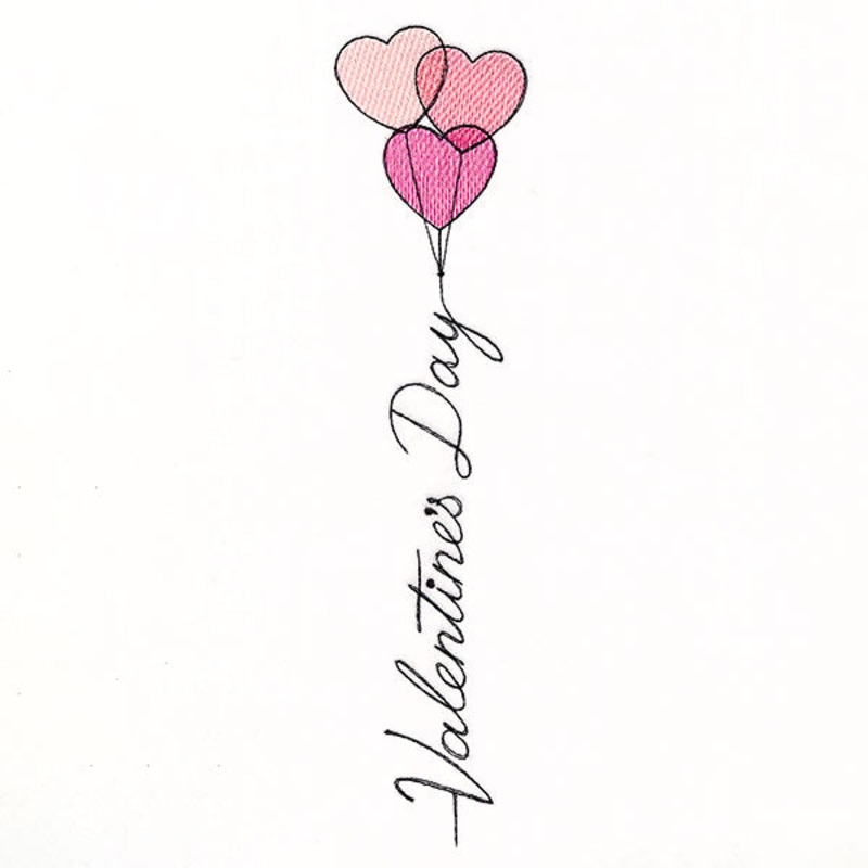 Valentine’s Day Heart Balloons