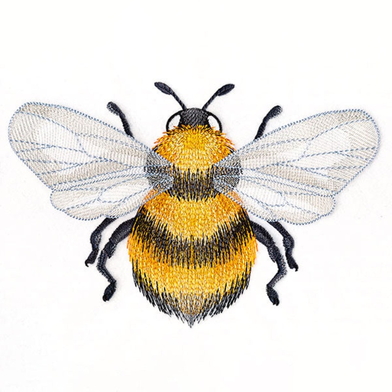 Buzzing with Texture Honeybee|6.85″ x 10.27″ / 173.96mm x 260.89mm|5.85″ x 8.78″ / 148.71mm x 223.03mm|5.2″ x 7.8″ / 132.08mm x 198.13mm|4.58″ x 6.86″ / 116.33mm x 174.37mm|All Sizes