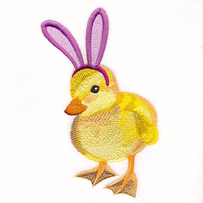 Easter Duckling|6.77″ x 4.28″ / 171.86mm x 108.79mm|5.27″ x 3.38″ / 133.83mm x 85.88mm|4.41″ x 2.75″ / 112.13mm x 69.96mm|3.64″ x 2.28″ / 92.49mm x 57.81mm|All Sizes