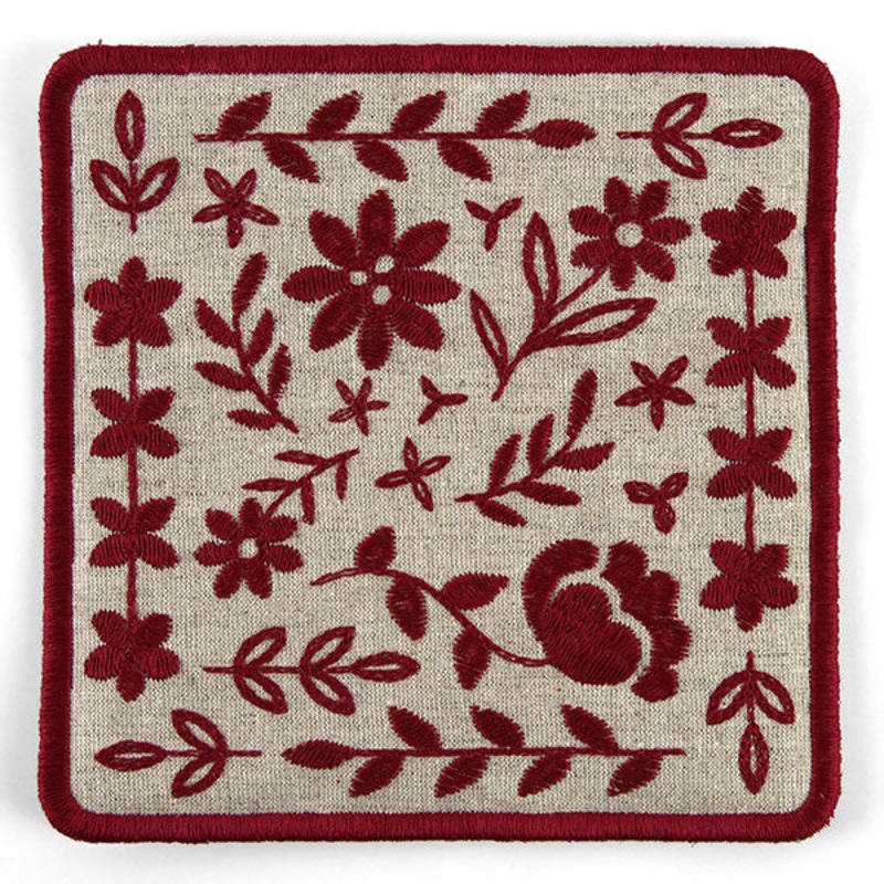 Flowers & Botanicals Trivet (In-the-Hoop)