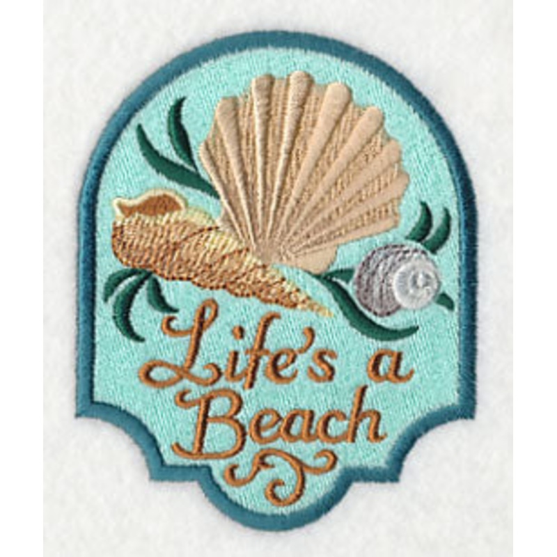 Life’s a Beach|3.9″ x 3.09″ / 99.18mm x 78.4mm|3.4″ x 2.69″ / 86.48mm x 68.4mm|All Sizes
