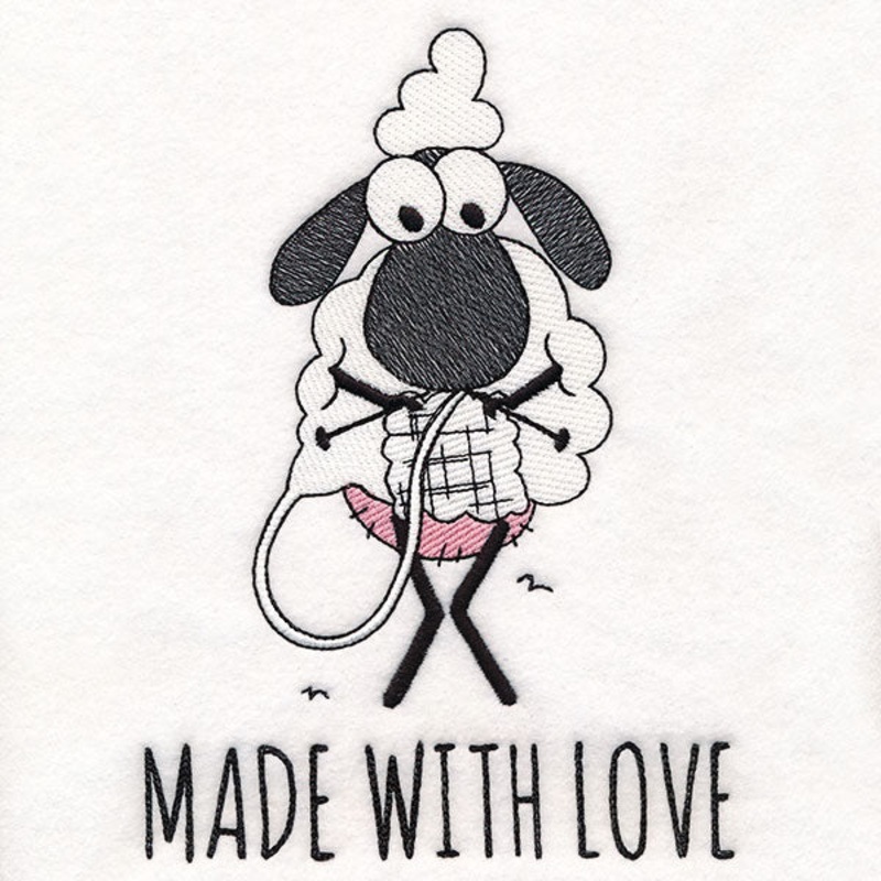 Made with Love Sheep|7.8″ x 5.56″ / 198.09mm x 141.29mm|6.8″ x 4.85″ / 172.69mm x 123.16mm|3.85″ x 2.75″ / 97.72mm x 69.85mm|All Sizes