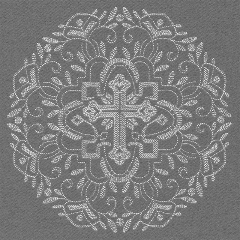 Spring Botanical – Cross|7.8″ x 7.8″ / 198.12mm x 198.11mm|6.85″ x 6.85″ / 174mm x 173.99mm|5.85″ x 5.85″ / 148.6mm x 148.59mm|4.85″ x 4.85″ / 123.2mm x 123.19mm|All Sizes
