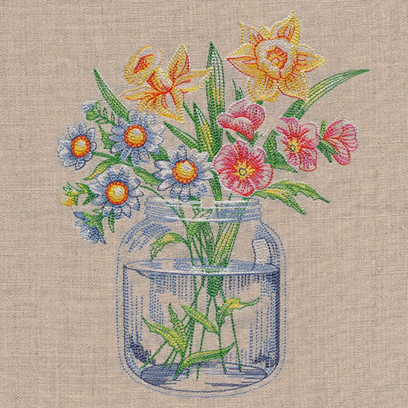 Spring is Blossoming Bouquet|8.58″ x 6.85″ / 217.94mm x 174.1mm|7.33″ x 5.85″ / 186.16mm x 148.7mm|6.08″ x 4.85″ / 154.36mm x 123.2mm|All Sizes