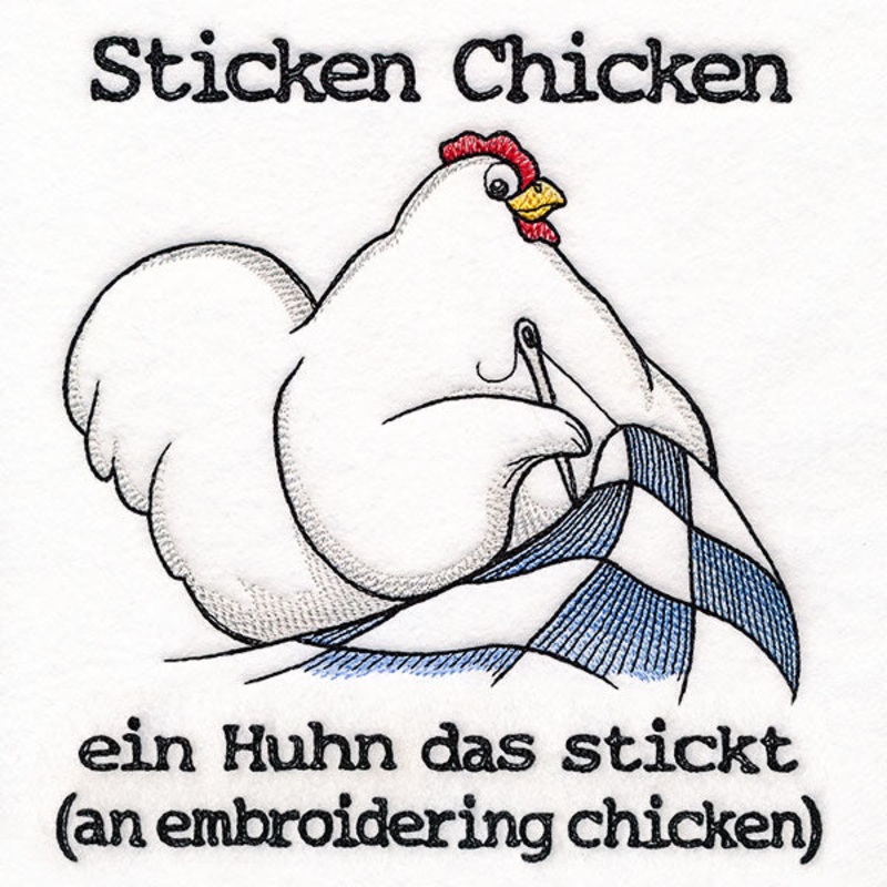 Sticken Chicken|7.45″ x 6.84″ / 189.15mm x 173.77mm|6.36″ x 5.85″ / 161.67mm x 148.52mm|5.28″ x 4.85″ / 134.18mm x 123.27mm|All Sizes