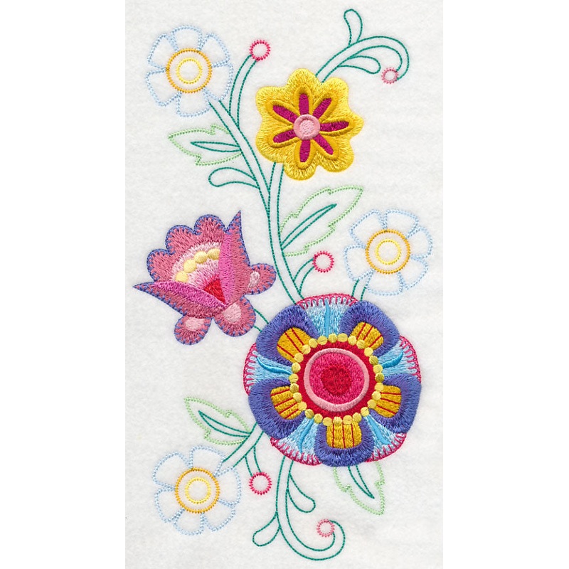 Bohemian Rhapsody Flower Spray (Vintage)