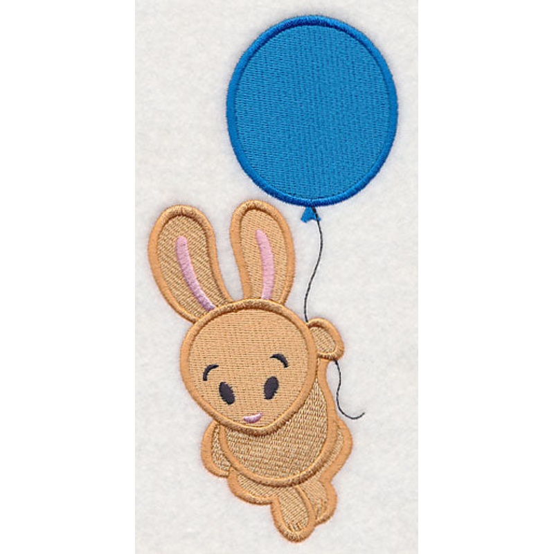 Bunny with Balloon|6.87″ x 3.28″ / 174.38mm x 83.33mm|3.86″ x 1.85″ / 98.12mm x 46.96mm|All Sizes