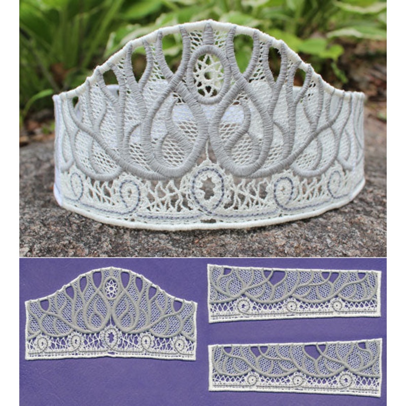 Crown Fit for a King (Battenburg Lace)
