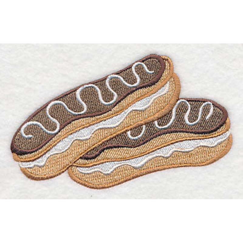 Eclairs|3.07″ x 4.93″ / 77.86mm x 125.27mm|2.37″ x 3.81″ / 60.26mm x 96.74mm|All Sizes