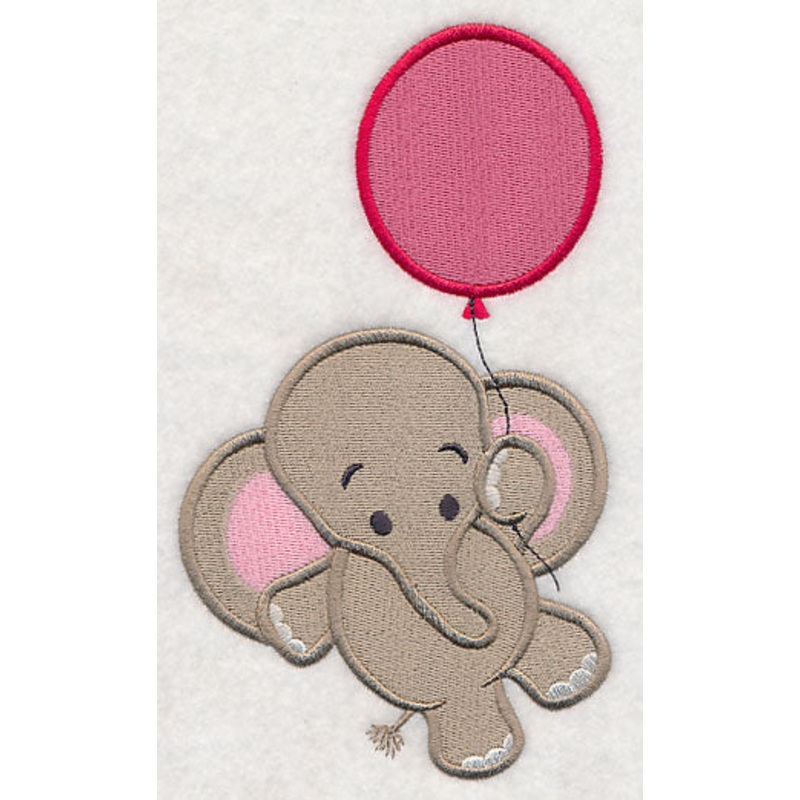 Elephant with Balloon|6.89″ x 4.04″ / 175.03mm x 102.52mm|3.86″ x 2.27″ / 98.12mm x 57.54mm|All Sizes