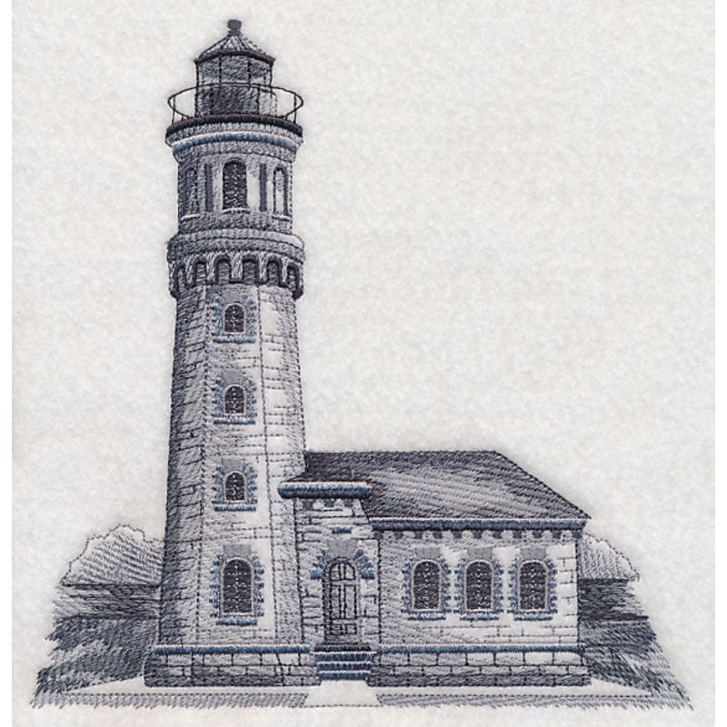 Fort Niagara Light Sketch (New York)