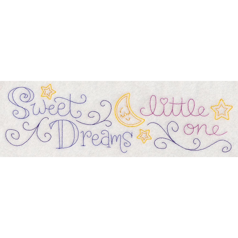 Sweet Dreams Little One Border (Vintage)