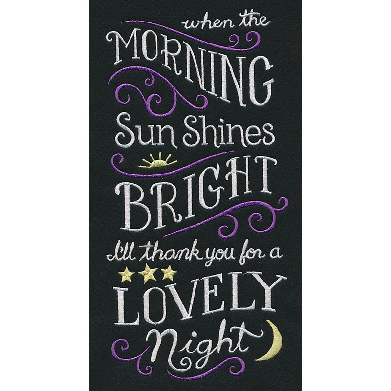 When the Morning Sun Shines Bright