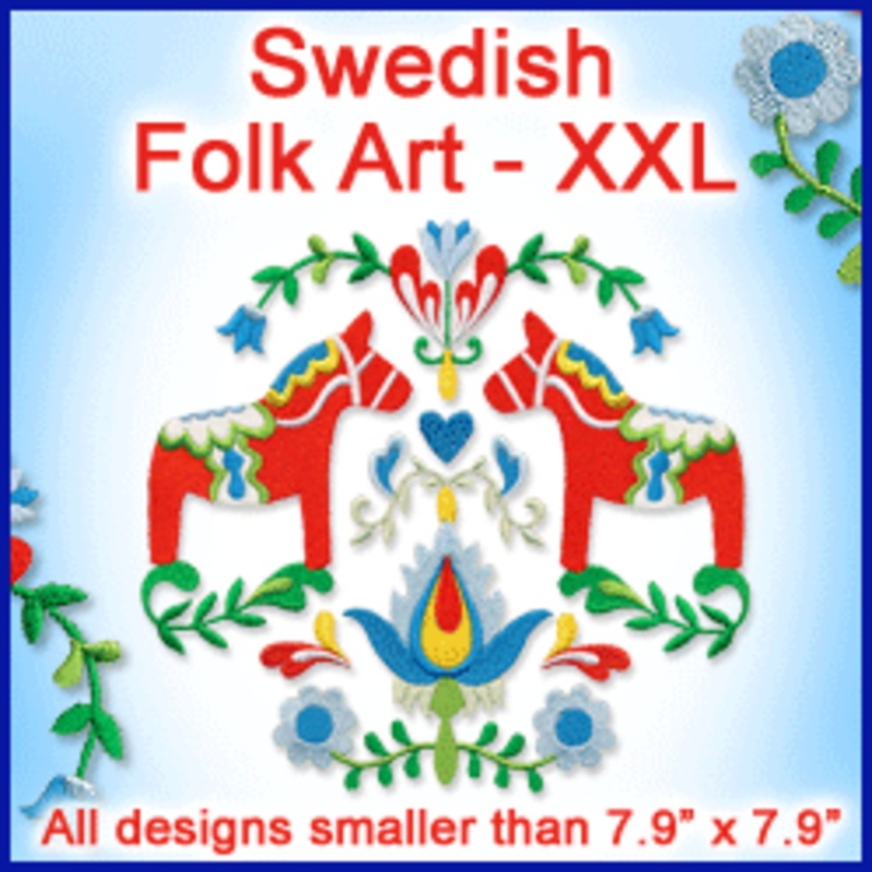A Swedish Folk Art Design Pack