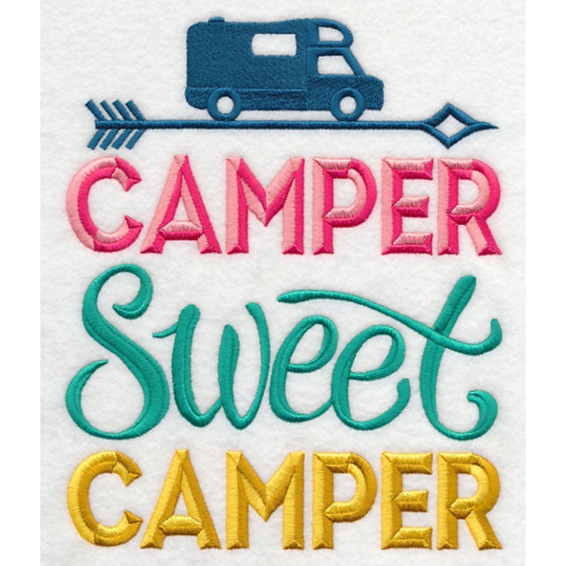 Camper Sweet Camper|8.34″ x 6.9″ / 211.84mm x 175.33mm|7.51″ x 6.21″ / 190.67mm x 157.81mm|7.08″ x 5.86″ / 179.91mm x 148.91mm|5.83″ x 4.83″ / 148.13mm x 122.62mm|3.86″ x 3.2″ / 98.1mm x 81.23mm|All Sizes