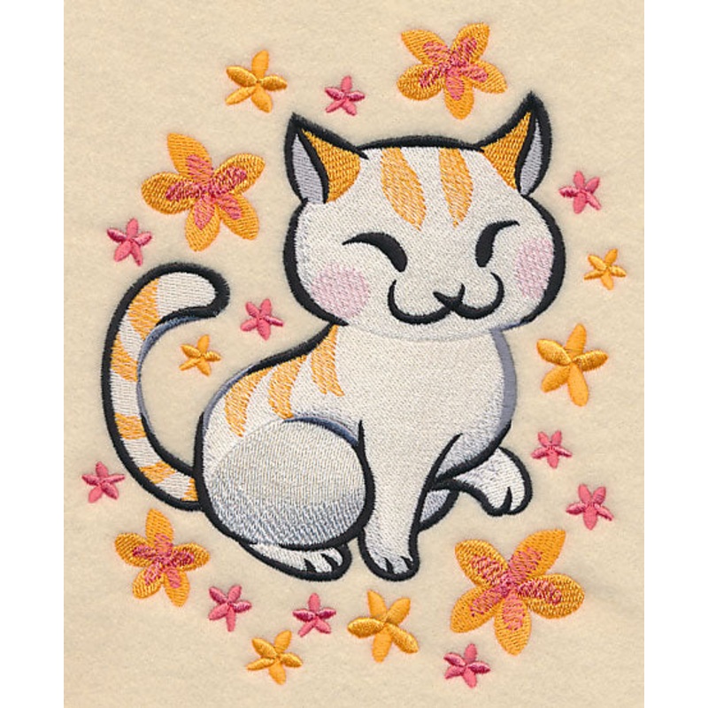 Cat in Asian Watercolor|7.37″ x 5.86″ / 187.2mm x 148.84mm|6.11″ x 4.86″ / 155.19mm x 123.44mm|3.86″ x 3.07″ / 98.04mm x 77.98mm|All Sizes