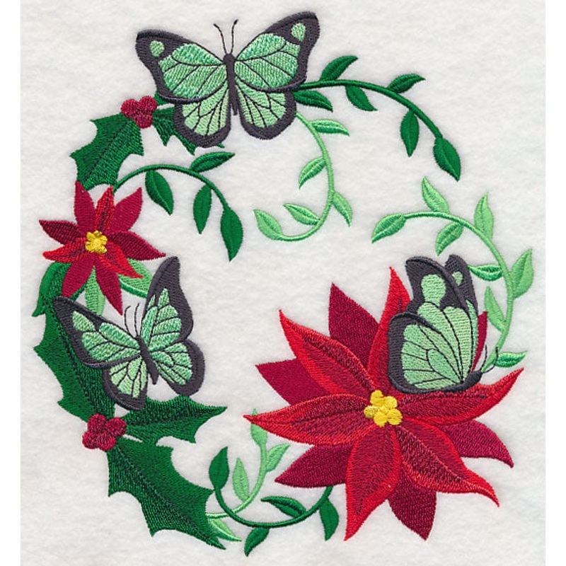 Christmas Butterfly Wreath|7.8″ x 7.2″ / 198.12mm x 182.88mm|7.03″ x 6.49″ / 178.56mm x 164.85mm|6.39″ x 5.9″ / 162.31mm x 149.86mm|5.28″ x 4.88″ / 134.11mm x 123.95mm|3.88″ x 3.58″ / 98.55mm x 90.93mm|All Sizes