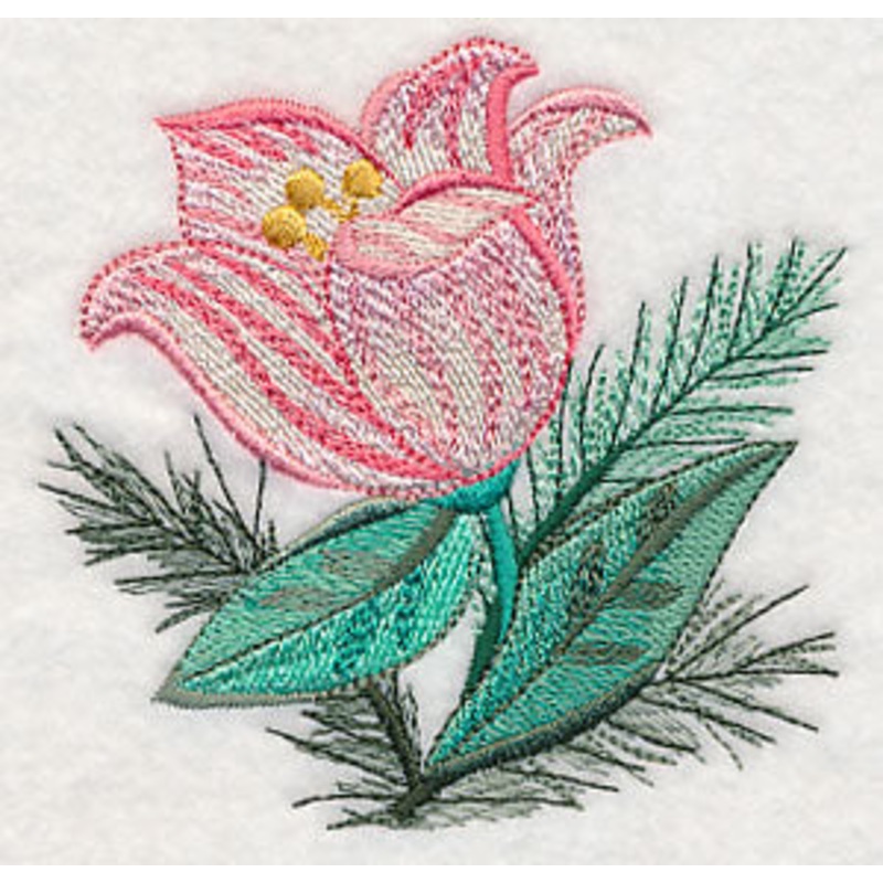 Christmas Potpourri Bloom|3.77″ x 3.85″ / 95.65mm x 97.79mm