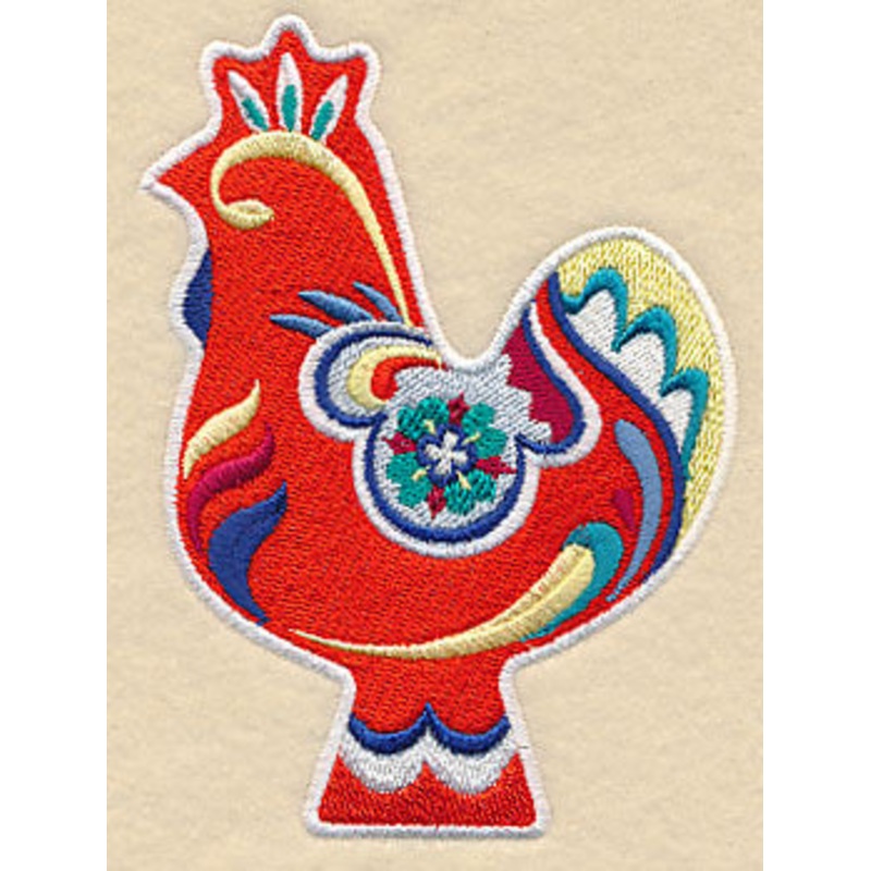 Classic Dala Chicken|4.64″ x 3.4″ / 117.84mm x 86.4mm|3.84″ x 2.81″ / 97.46mm x 71.48mm|2.92″ x 2.15″ / 74.27mm x 54.52mm|All Sizes