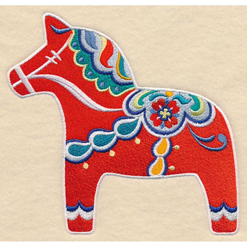 Classic Dala Horse|5.88″ x 6.18″ / 149.28mm x 156.87mm|4.86″ x 5.11″ / 123.44mm x 129.72mm|3.7″ x 3.89″ / 94.07mm x 98.84mm|All Sizes