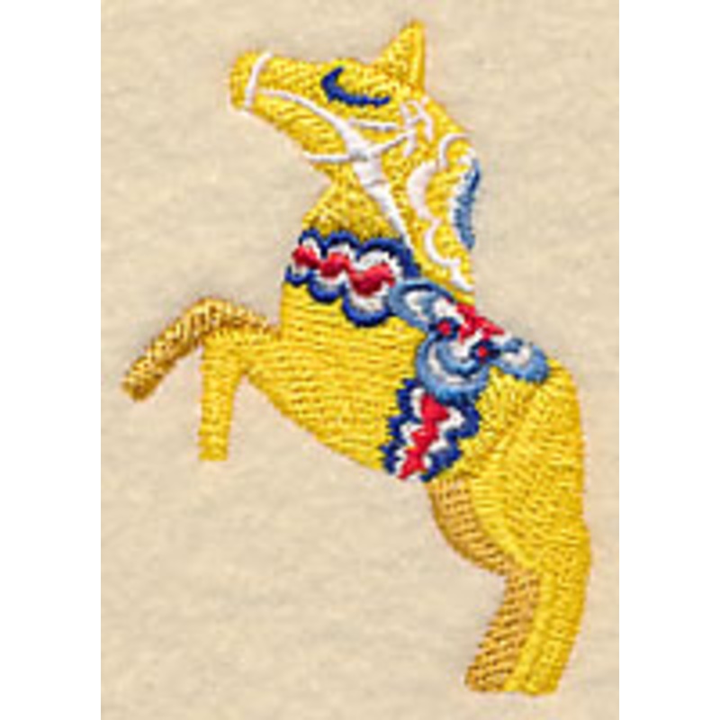 Dala Horse Stack – Bucking|2.6″ x 1.81″ / 66.15mm x 45.85mm