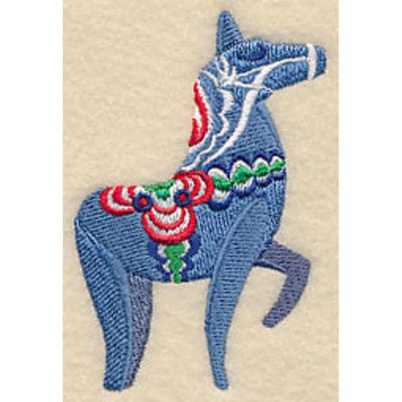 Dala Horse Stack – Prancing|3.34″ x 2.25″ / 84.86mm x 57.18mm