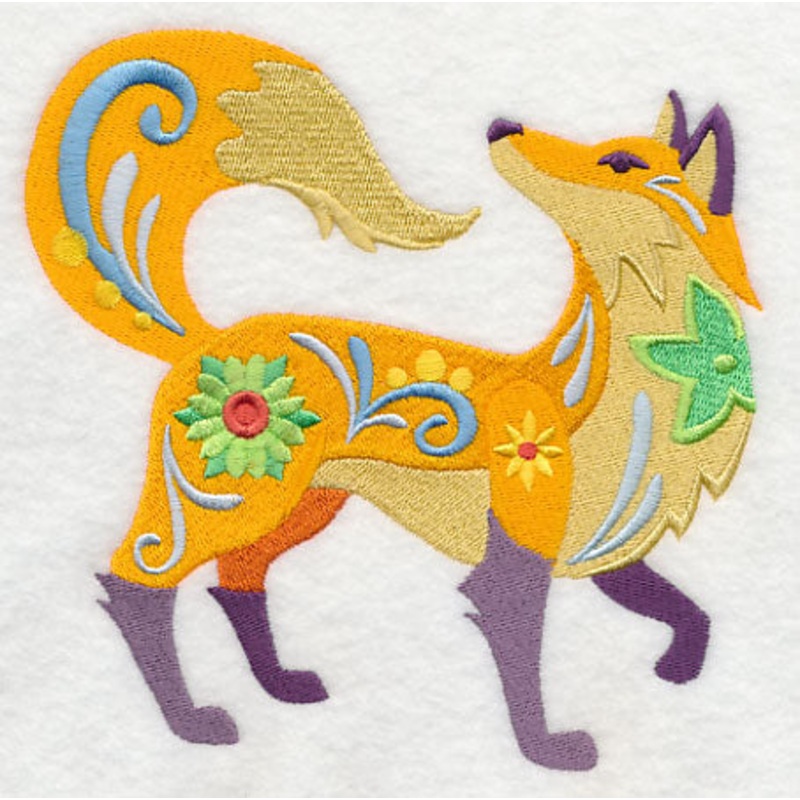 Flower Power Fox|5.85″ x 5.93″ / 148.69mm x 150.52mm|4.84″ x 4.9″ / 123.03mm x 124.54mm|3.81″ x 3.86″ / 96.77mm x 97.99mm|All Sizes