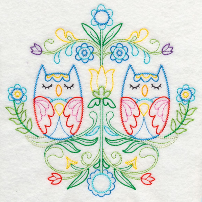 Swedish Folk Art – Owls (Vintage)