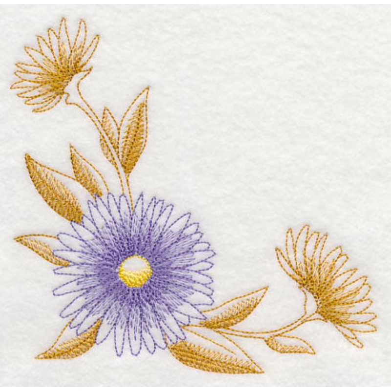 Aster Corner (Toile)|5.85″ x 5.84″ / 148.52mm x 148.31mm|4.83″ x 4.82″ / 122.57mm x 122.42mm|3.85″ x 3.84″ / 97.81mm x 97.66mm|All Sizes
