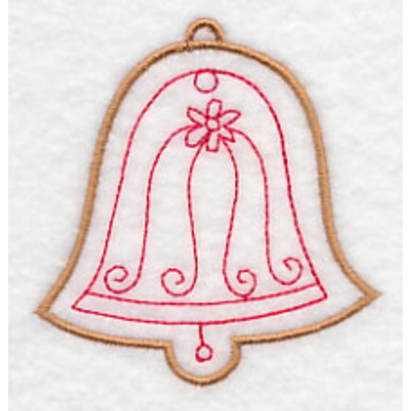 Bell Christmas Cookie|2.86″ x 2.71″ / 72.7mm x 68.94mm|2.01″ x 1.91″ / 51.16mm x 48.54mm|All Sizes