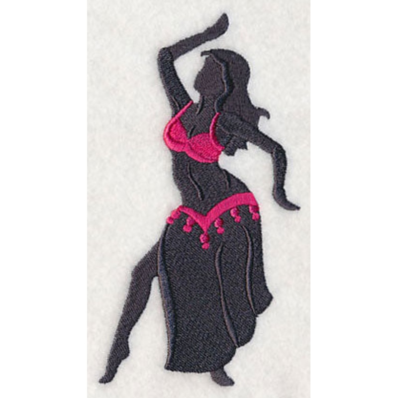 Belly Dance Silhouette 1|5.48″ x 2.96″ / 139.13mm x 75.27mm|3.9″ x 2.11″ / 99.07mm x 53.57mm|All Sizes