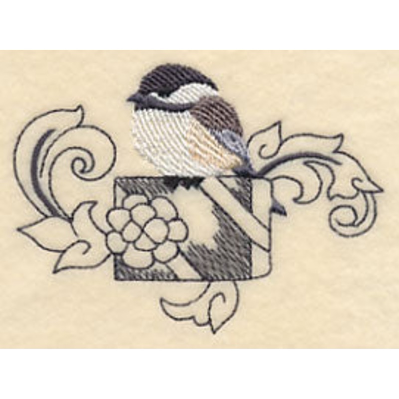 Chickadee and Gift|2.58″ x 3.52″ / 65.47mm x 89.4mm|1.81″ x 2.47″ / 46.04mm x 62.84mm|All Sizes