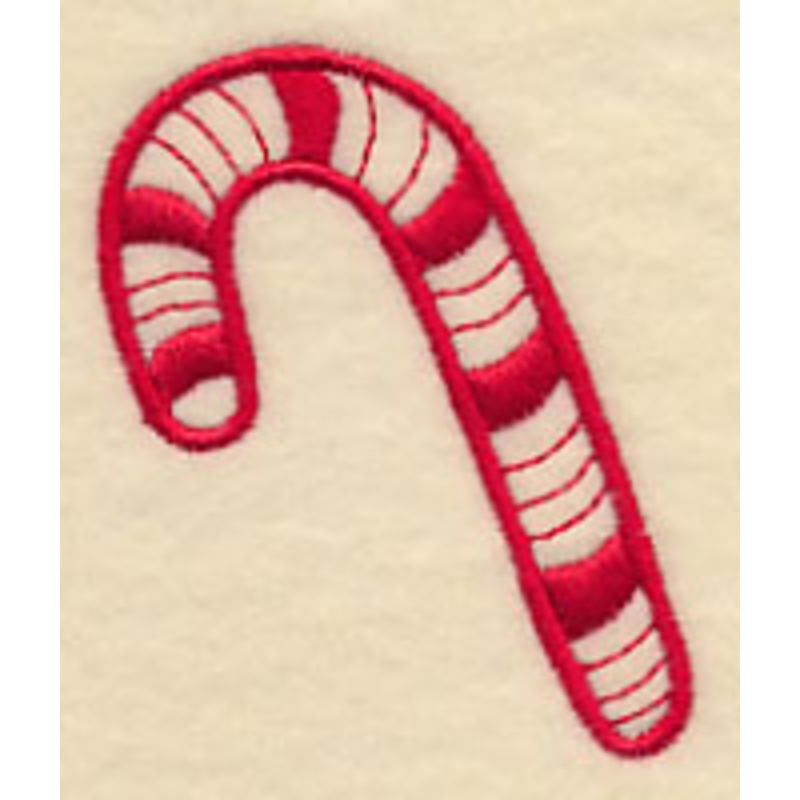 Delicate Christmas Candy Cane|2.52″ x 2.07″ / 64.12mm x 52.69mm|1.51″ x 1.24″ / 38.32mm x 31.53mm|All Sizes