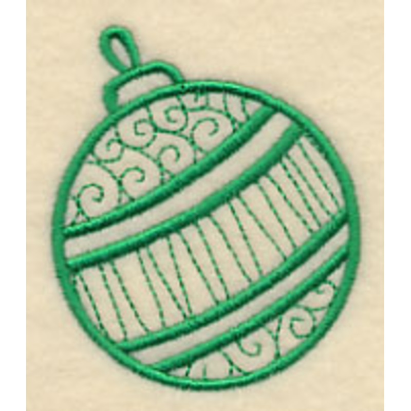 Delicate Christmas Ornament|2.52″ x 2.14″ / 64.06mm x 54.42mm|1.51″ x 1.28″ / 38.34mm x 32.62mm|All Sizes