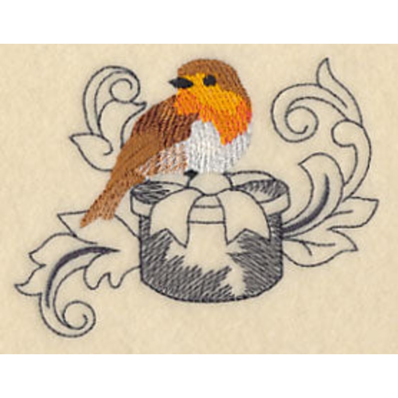 European Robin and Gift|2.73″ x 3.56″ / 69.24mm x 90.41mm|1.92″ x 2.5″ / 48.67mm x 63.55mm|All Sizes
