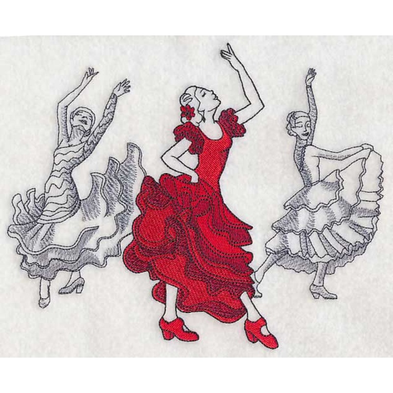 Flamenco Fashion Plate|6.9″ x 8.47″ / 175.34mm x 215.21mm|6.36″ x 7.8″ / 161.44mm x 198.03mm|5.85″ x 7.18″ / 148.7mm x 182.35mm|4.85″ x 5.95″ / 123.18mm x 151.17mm|All Sizes