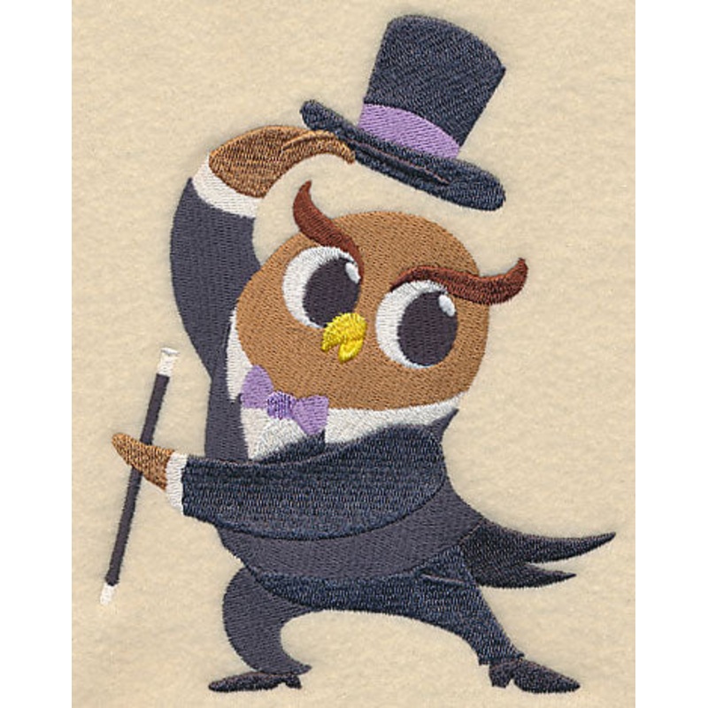 Tap Dancing Owl|6.36″ x 4.83″ / 161.48mm x 122.6mm|3.86″ x 2.93″ / 98.03mm x 74.42mm|All Sizes