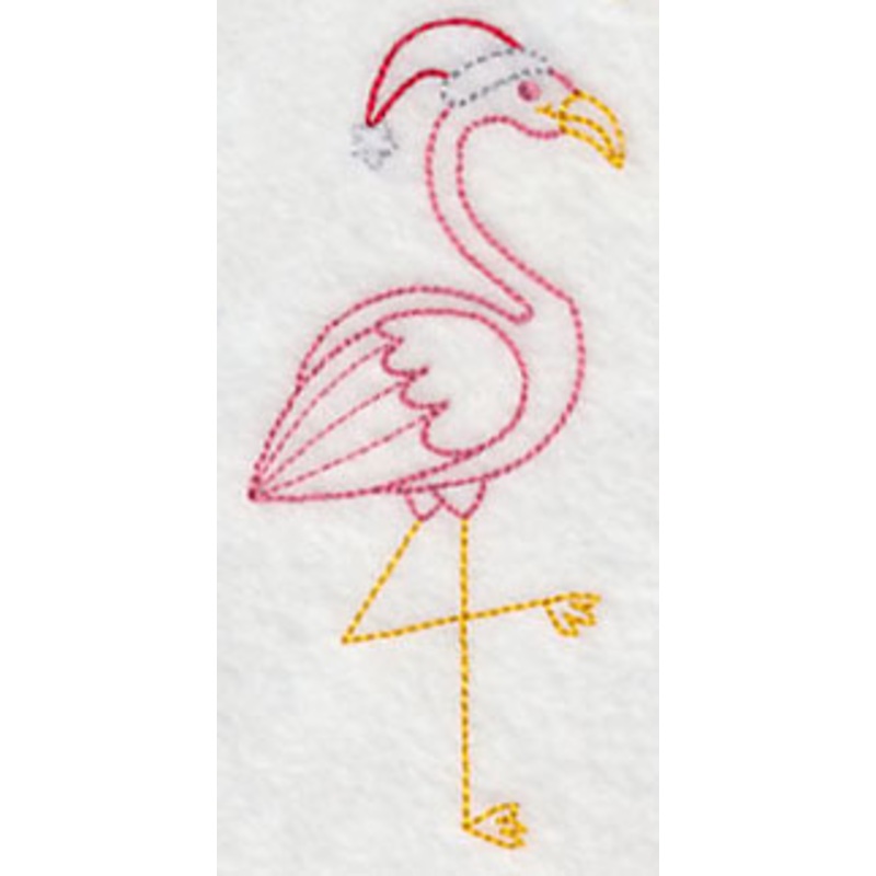 Warm Wishes Flamingo (Vintage)