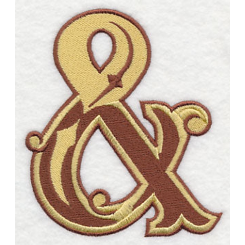 Western Letter Ampersand (5 inch)