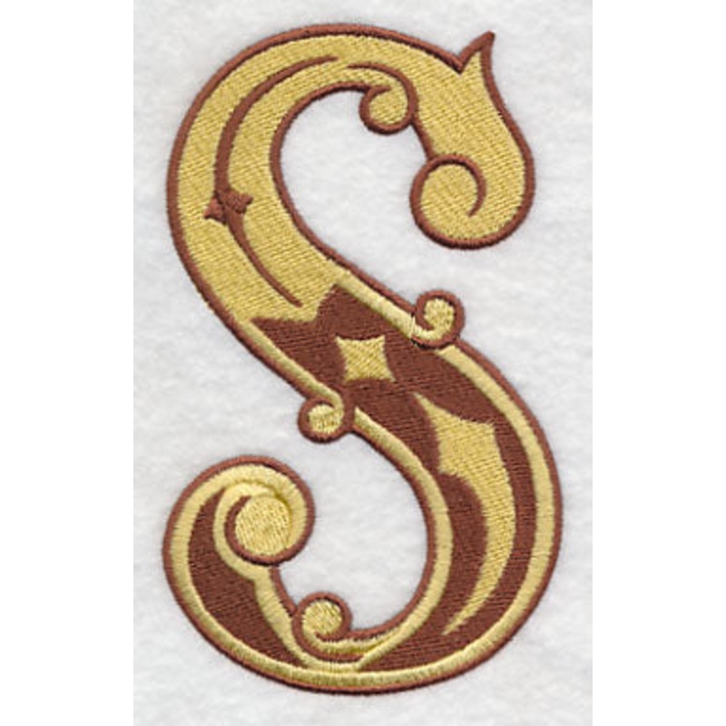 Western Letter S (5 inch)|5″ x 3″ / 127.01mm x 76.18mm|3.86″ x 2.32″ / 98.15mm x 58.89mm|3.11″ x 1.87″ / 78.96mm x 47.41mm|2.07″ x 1.25″ / 52.47mm x 31.67mm|All Sizes