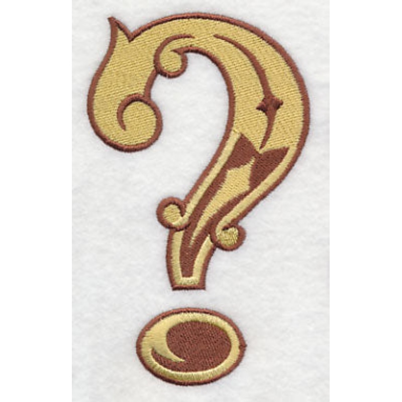 Western Question Mark (5 inch)