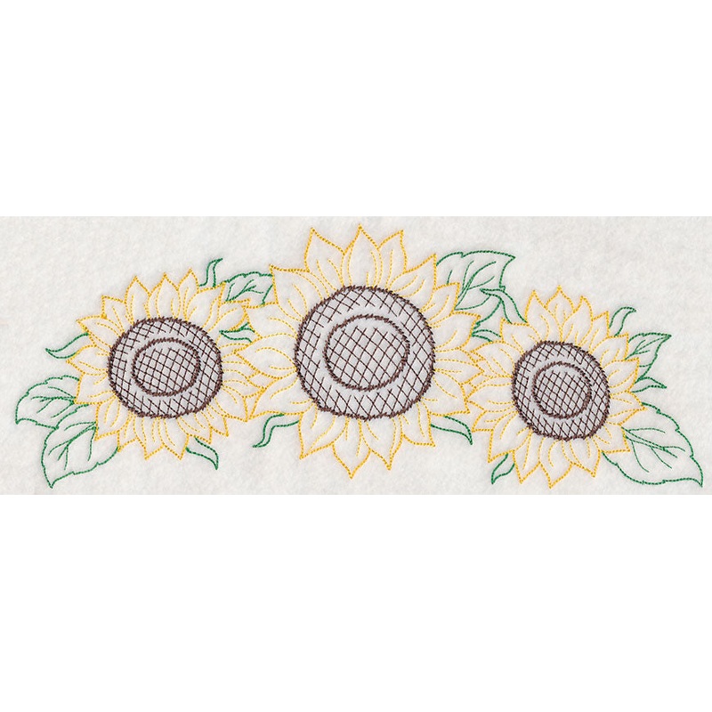 Autumn Sunflower Spray (Vintage)