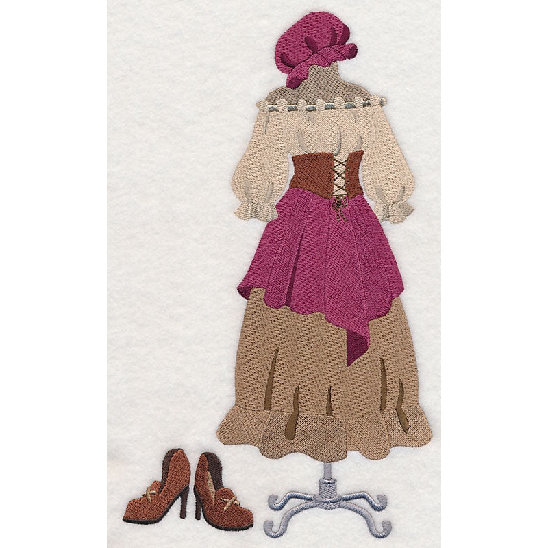 Beer Maid Costume Dress Form|10.71″ x 6.33″ / 272.04mm x 160.83mm|8.99″ x 5.32″ / 228.24mm x 135.01mm|7.46″ x 4.41″ / 189.43mm x 111.96mm|6.55″ x 3.87″ / 166.37mm x 98.33mm|All Sizes